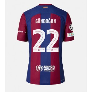 Maillot de foot Barcelona Ilkay Gundogan #22 Domicile 2023-24 Manches Courte